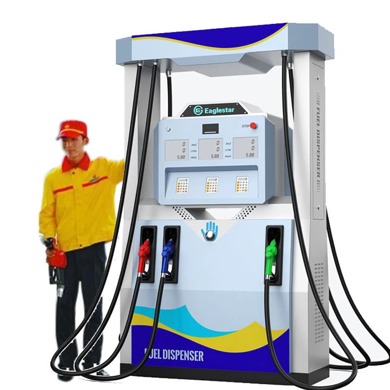Máquina dispensadora de combustible de gasolina